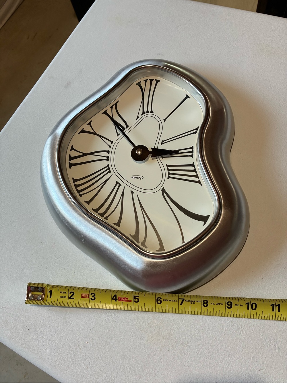 Kirch Industrial Co. “Melting” Wall Clock EUC! - Picture 5 of 9